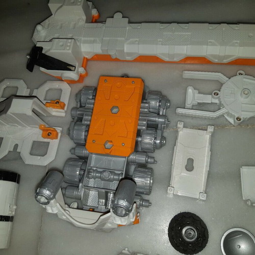Matchbox Mega-Rig Powered Space Base set used