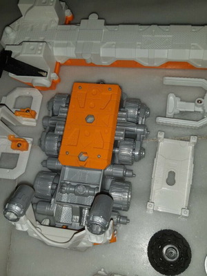 Matchbox Mega-Rig Powered Space Base set used