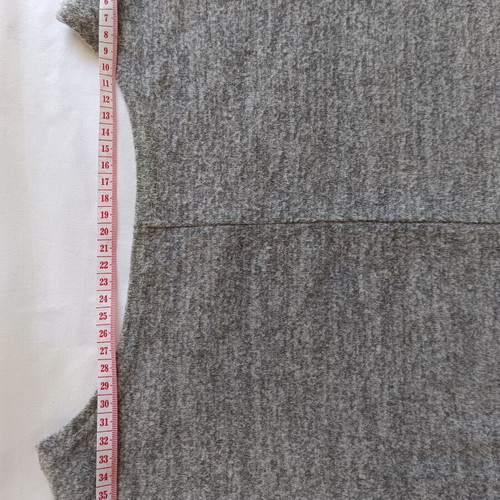 Marlen grey dress with metallic pattern like new