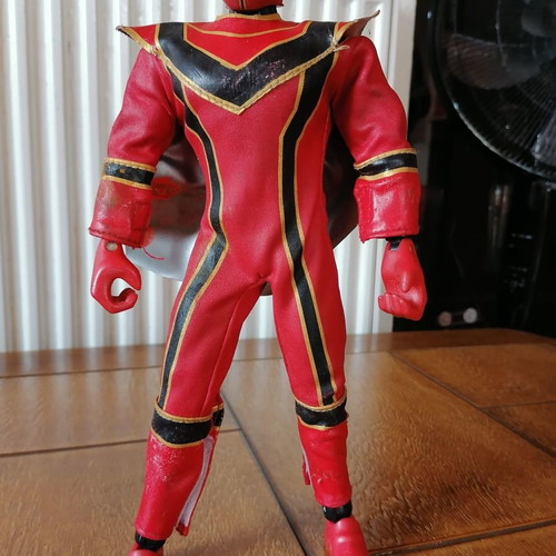 Power Ranger Red Ranger Mystic Force 2005 figures used, set of 3
