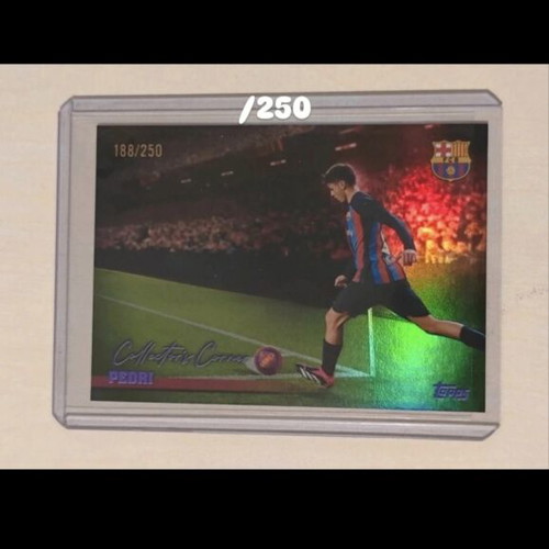 Topps Collector's Corner Pedri card 188/250