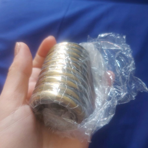 Curtain rings gold, pack of 10, brand new