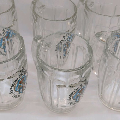 Weihenstephan beer mugs set of 6 new 500 ml