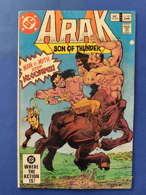 Arak Son of Thunder 10 comic book used, English