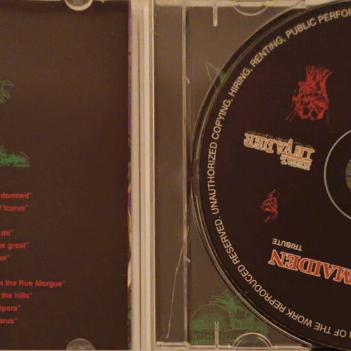The Iron Maiden Tribute CD like new, metal