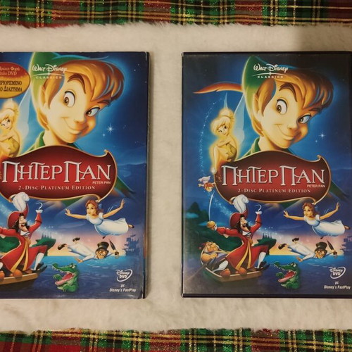 Peter Pan Disney 2-disc DVD Platinum Edition, dubbed