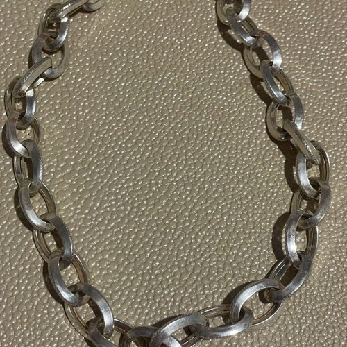 Silver 925 necklace used, 43 cm