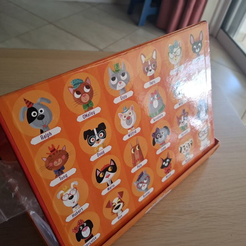Guess Who board game used from French brand Janod