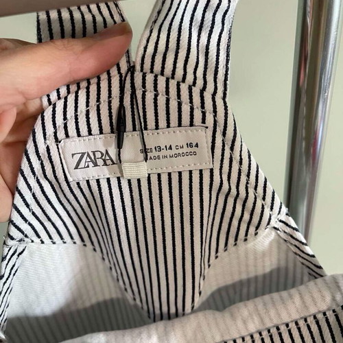 Zara kids' jumpsuit new, black and white, size 164 cm