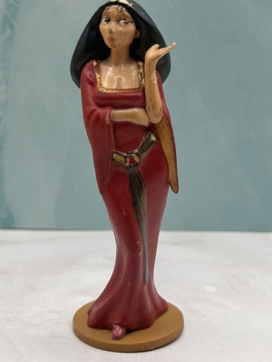 Disney Tangled Mother Gothel PVC cake topper figure used, with marks