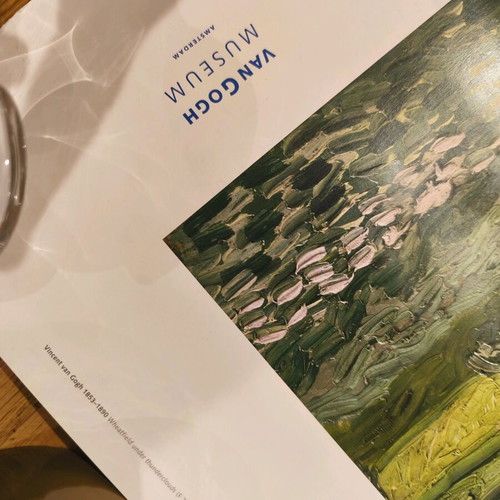Van Gogh poster used, museum quality