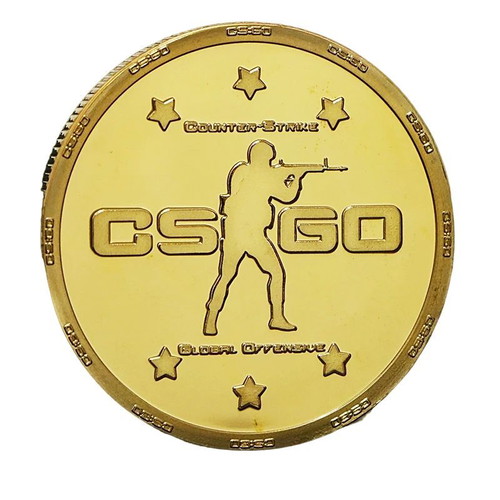 Counter-Strike Global Offensive Gold Coin new, collectible souvenir