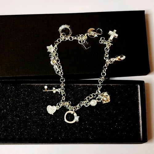 Women's bracelet stainless steel 316 with zircon new