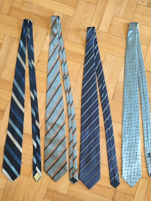 Ties used, pack of 4 pieces