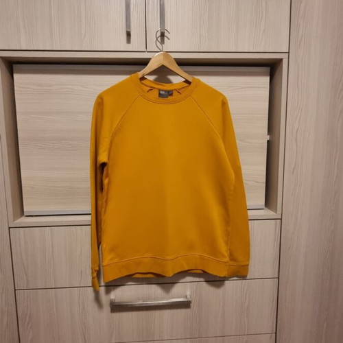 ASOS long sleeve shirt, orange, size M
