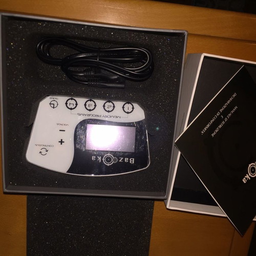 Bazooka Power Supply Oled new for tattoo machines