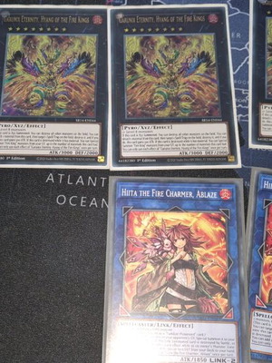 Yugioh Fire King deck like new, undamaged