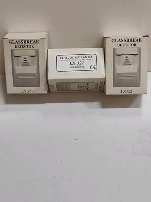 Paradox Hellas LS321 Glassbreak Sensor new, white
