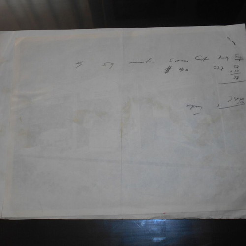 USA Pavilion DETH 1964 Graphic Designer Sketch used