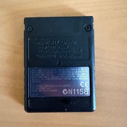 PlayStation 2 Memory Card 8 MB like new, genuine