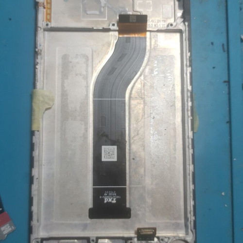 Xiaomi Redmi 13c screen with frame and side button flex, spare parts
