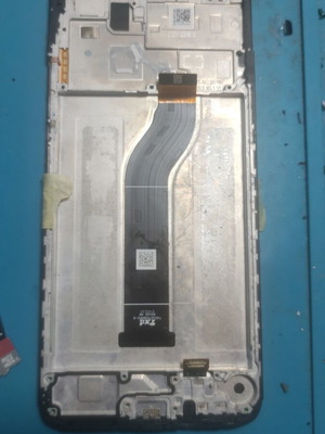 Xiaomi Redmi 13c screen with frame and side button flex, spare parts