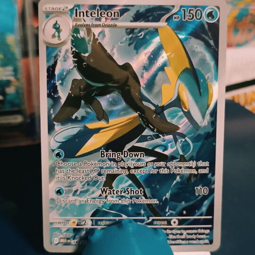 Inteleon MEG 142/132 Illustration Rare Mega Evolution Pokémon TCG card new