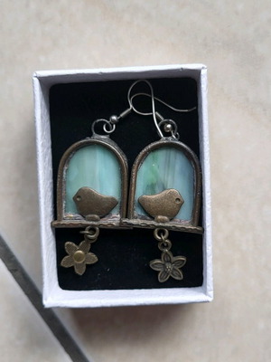 Vintage boho earrings like new
