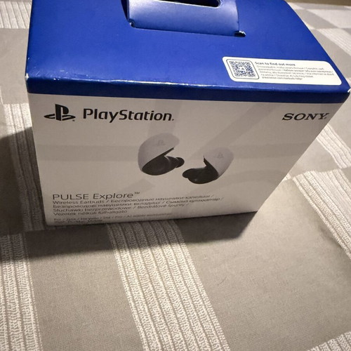 Sony Pulse Explore Wireless In Ear Gaming Headset Bluetooth White for PS5 new