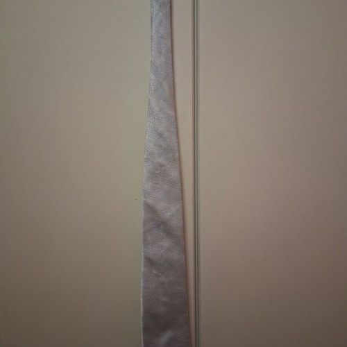 Bitsiani tie used, silk, silver