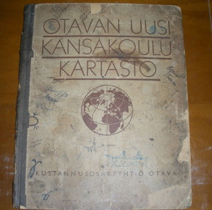 Παλαιός Άτλας – "Otavan Uusi Kansakoulu Kartasto" (1946) | 22η Έκδοση | ΜΟΝΑΔΙΚΟ Συλλεκτικό