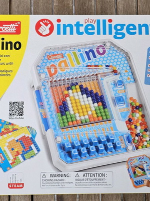 Quercetti Pallino educational game new with colored balls