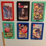Nintendo Switch wall frame like new for games