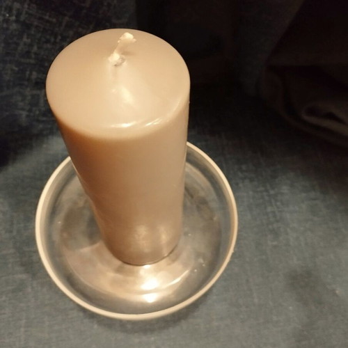 Candle holder used with candle