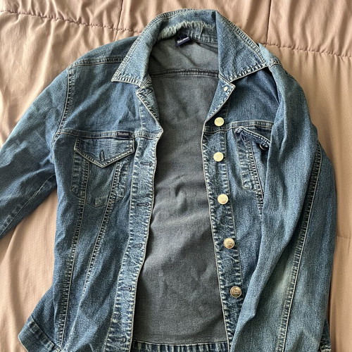 Jean jacket Toi&Moi like new, blue, fits small-medium