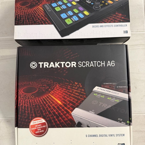Κάρτα ήχου Traktor Scratch A6 και Traktor Kontrol X1 MKII μεταχειρισμένα