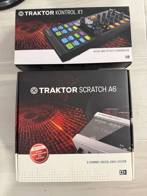 Κάρτα ήχου Traktor Scratch A6 και Traktor Kontrol X1 MKII μεταχειρισμένα