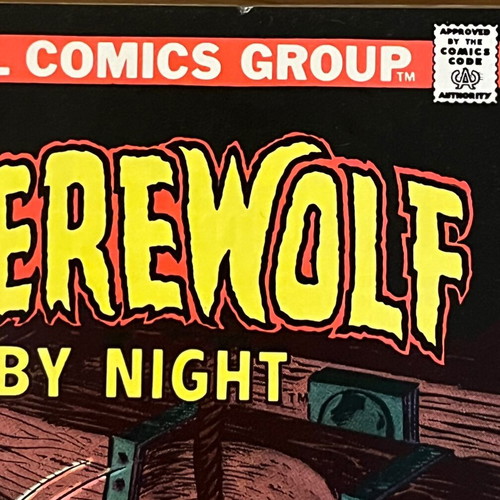 Werewolf by Night No.16 used comic Marvel Comics Group