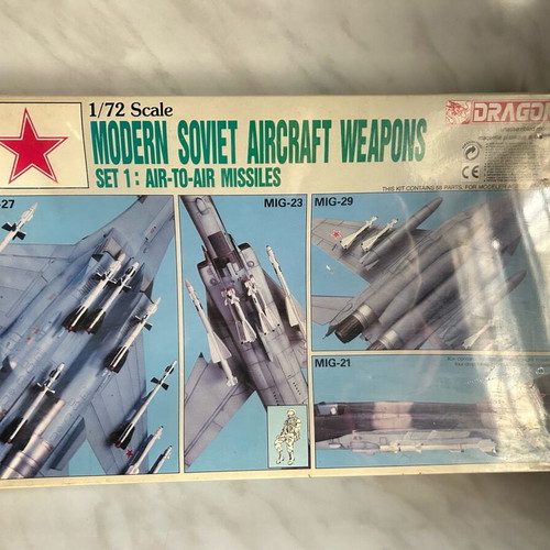 Dragon 1/72 Modern Soviet Aircraft Air To Air Missiles new