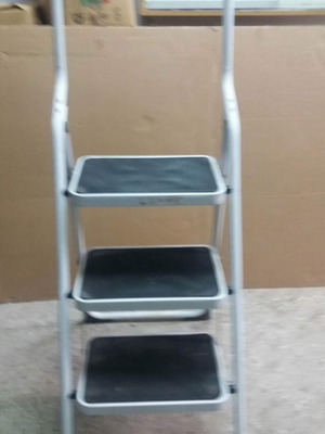 Auxiliary step stool used, dimensions 120x45 cm