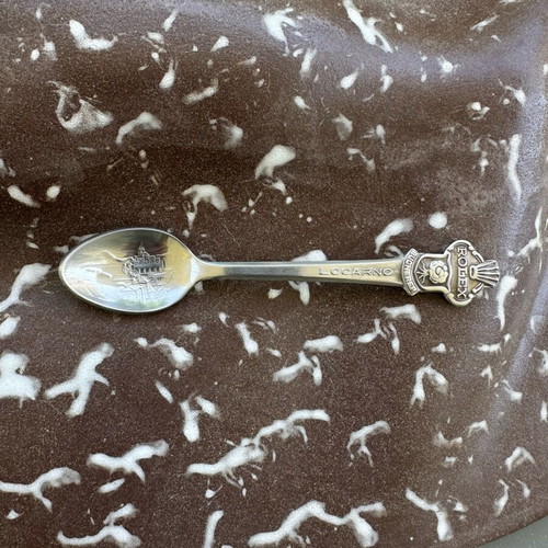 Vintage Rolex Bucherer Locarno souvenir spoon like new collectible
