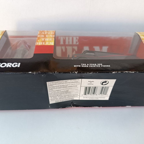 The A-Team Corgi 1/36 scale metal car with Mr T figure new