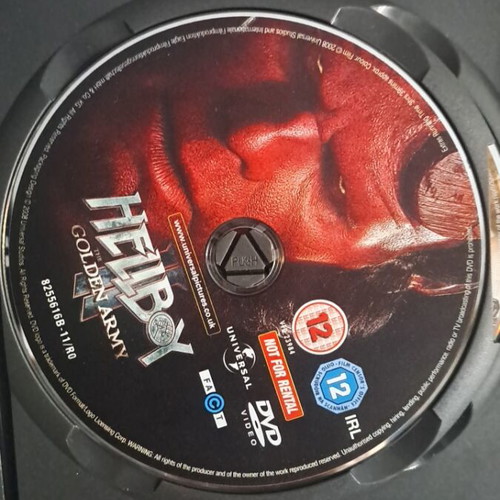 Hellboy II The Golden Army DVD like new with Greek subtitles, 2 discs