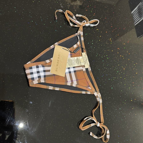 Luxury swimsuit new with tags, size small, brown