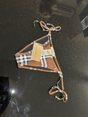 Luxury swimsuit new with tags, size small, brown