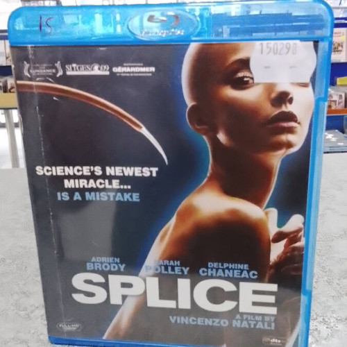 Splice Blu-Ray like new with Greek subtitles