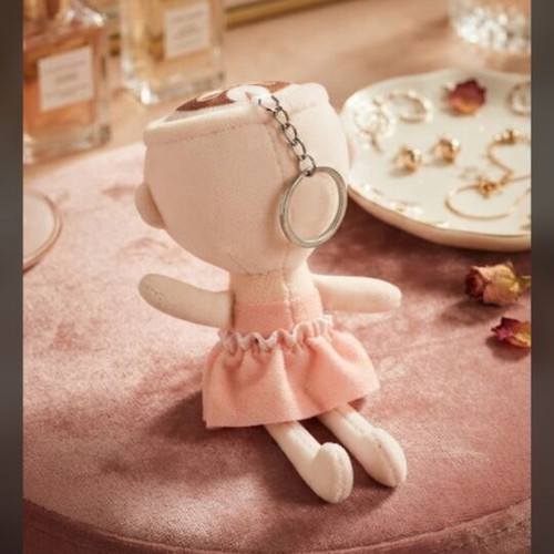 Ballerina Cappuchina Brain Rot new plush doll keychain