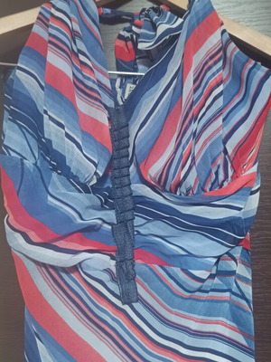 Mat Fashion Backless Long Dress Size Medium Like New
