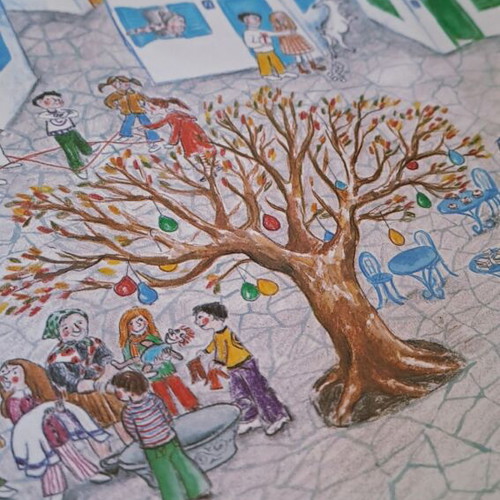 Educational Unit Poster "Free Time" 98x69cm