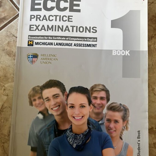 ECCE Practice Examinations English books like new, set of three